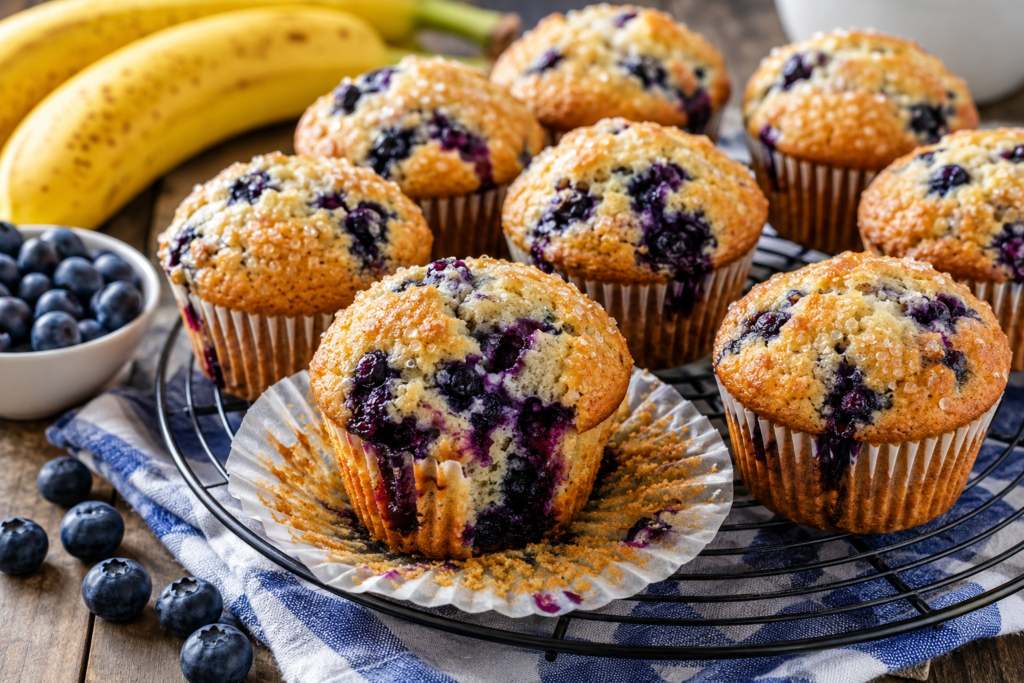Blueberry Banana Muffins: The Easy Homemade Recipe I Keep Coming Back To