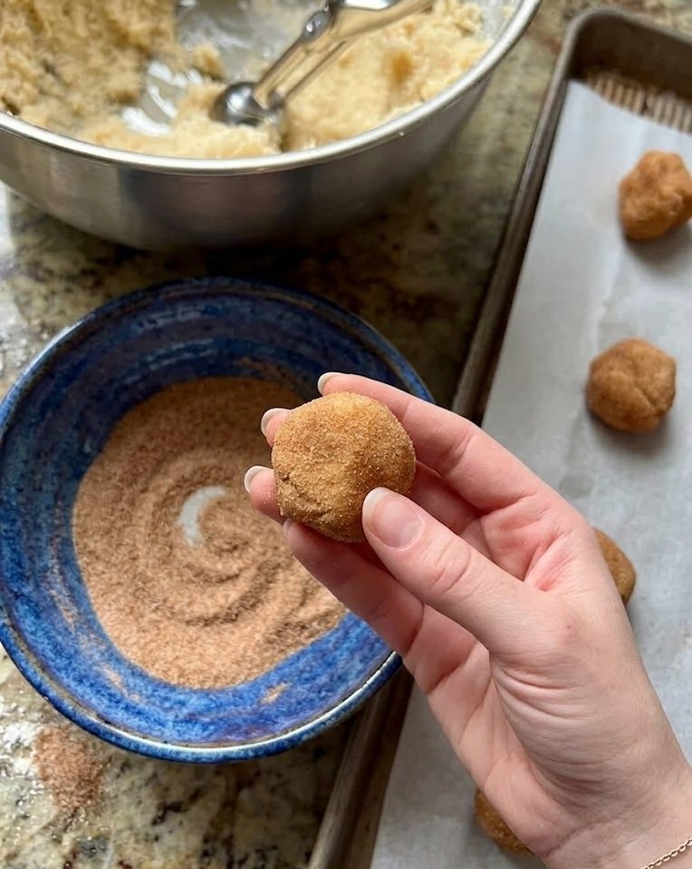 Sourdough Snickerdoodle Cookies