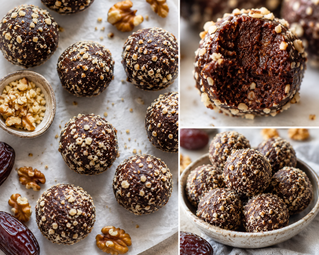 Chocolate Brownie Date Balls The No-Bake Chocolate Snack I Keep Coming Back To