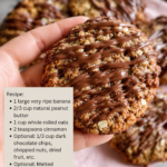 Healthy 4-Ingredient Power Cookies