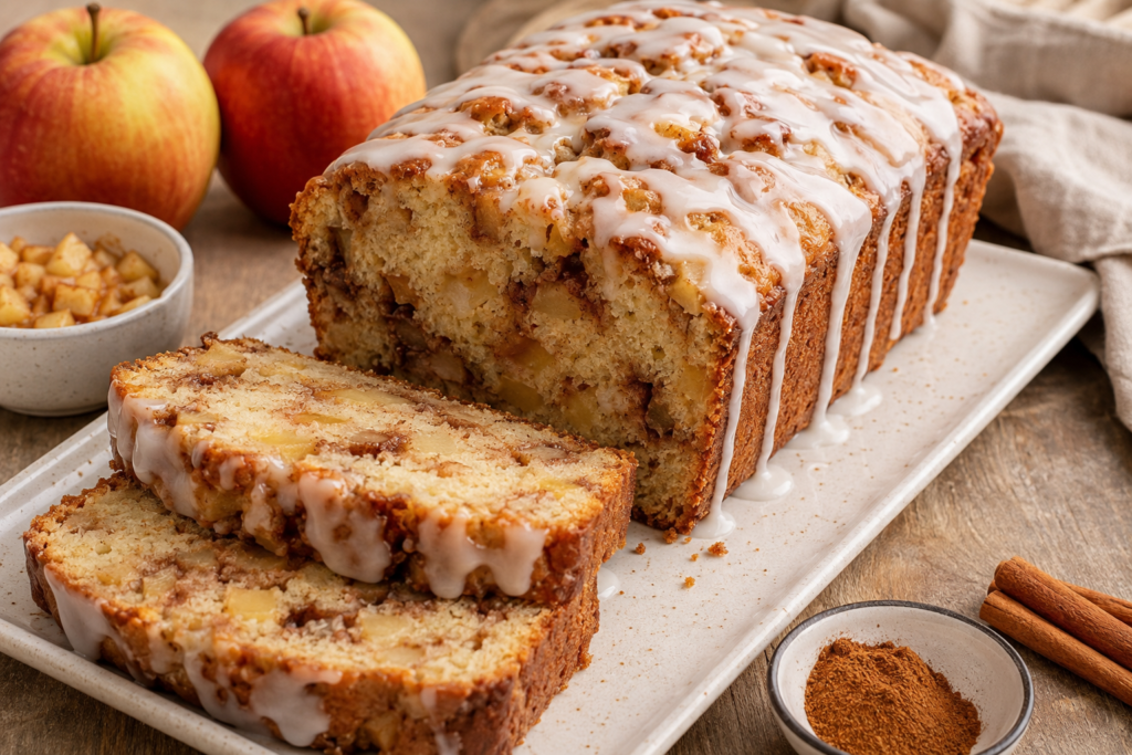Apple Fritter Sourdough Discard Loaf (The Cozy Bakery-Style Treat You’ll Make Again and Again)