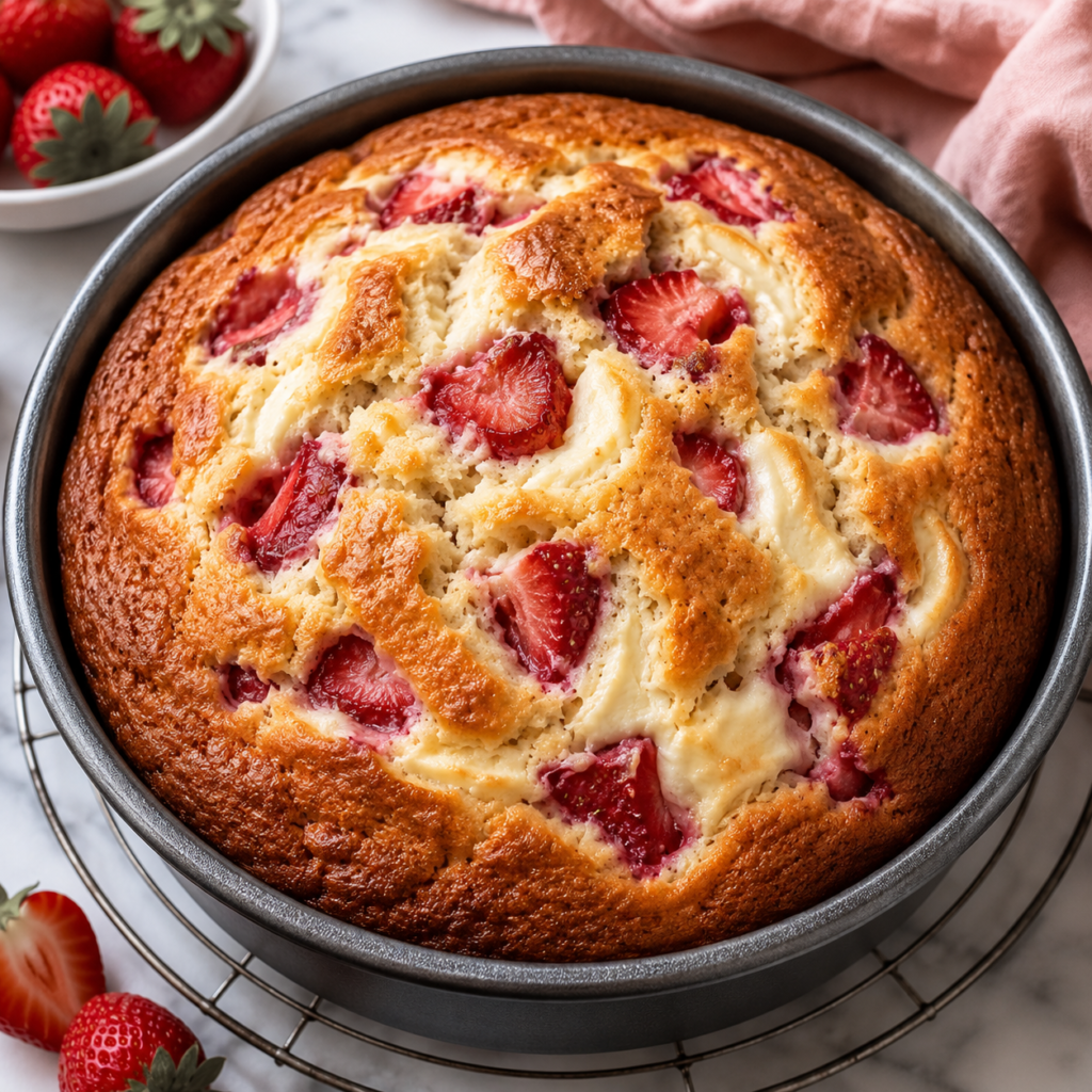 Strawberry Cream Cheese Loaf