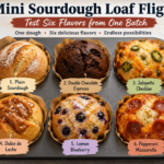Mini Sourdough Loaf Flight: Test Six Flavors from One Batch
