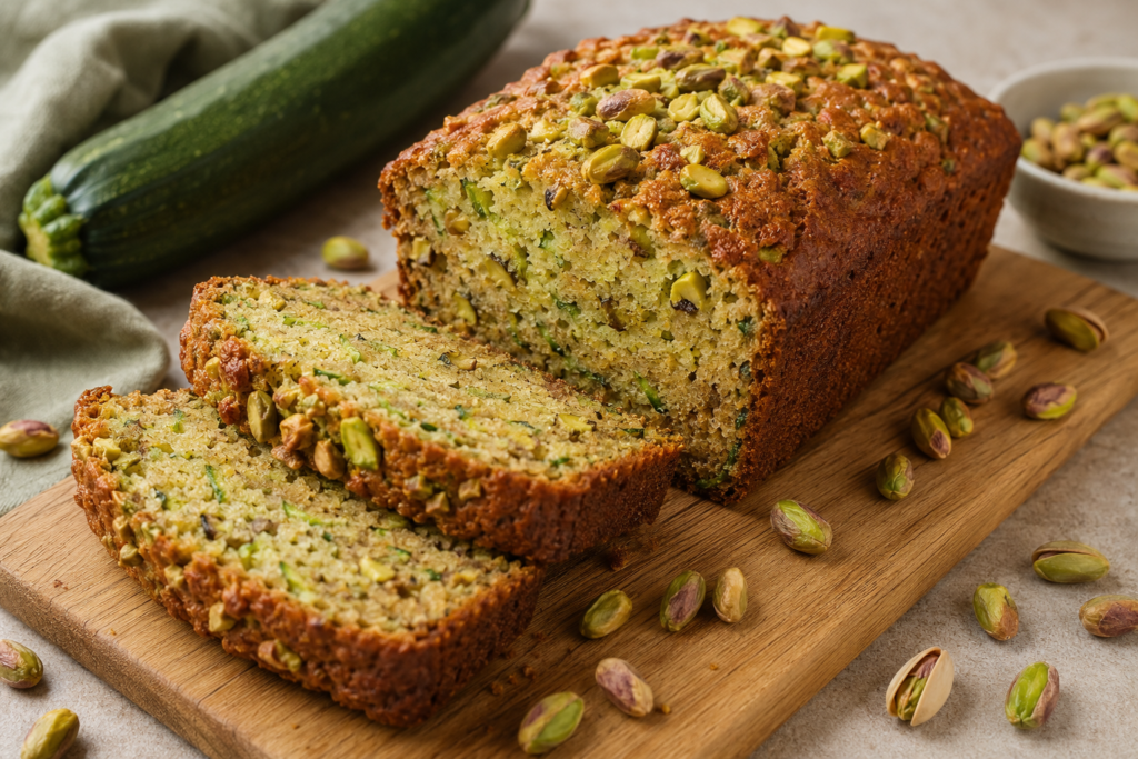 Pistachio Zucchini Bread: The Moist, Nutty Loaf That Finally Helped Me Use Up All That Garden Zucchini