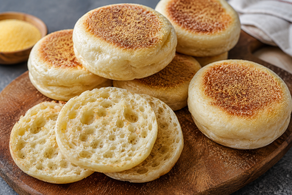 The Best Homemade Sourdough English Muffins – Soft, Fluffy & Easy to Make